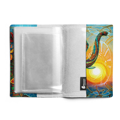 Обложка для автодокументов, AUT1 «Sun elephant»