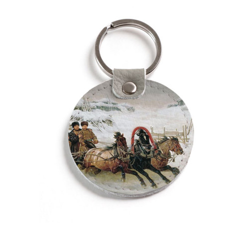 Брелок (Круглый) TRI4 «Russian Winter»