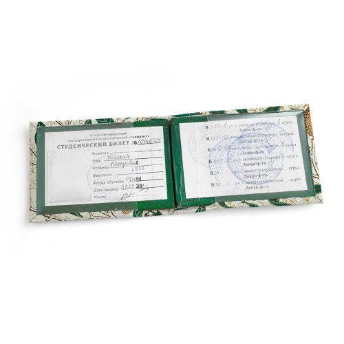 Обложка для студенческого билет STD1 «William Morris 9»