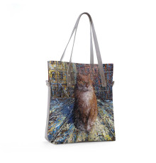 Сумка тоут BAG9 «Рыжий кот»