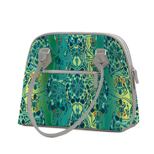 Сумка на плечо BG11 «Мозаика оливковая»