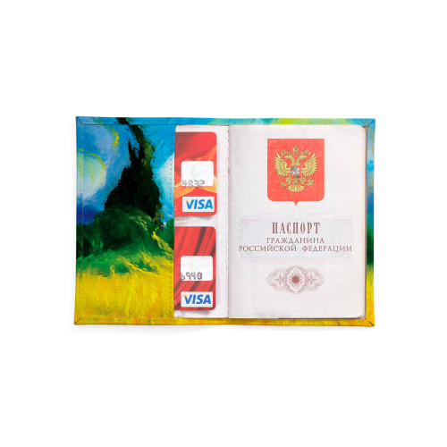 Обложка для автодокументов, AUT2 «Vincent van Gogh Sunny day»