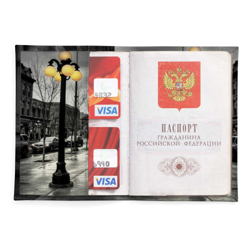 Обложка для паспорта, PAS2 «Фонарь»