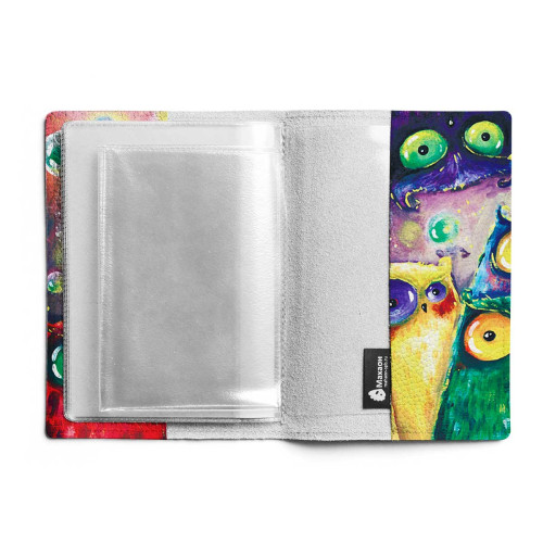 Обложка для автодокументов, AUT1 «Many owls»