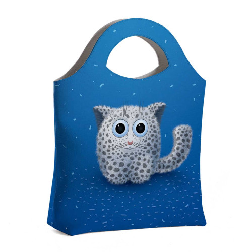 Сумка тоут BAG4 «Snow leopard»