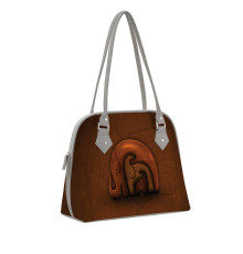 Сумка на плечо BG11 «Деревянные слоны»