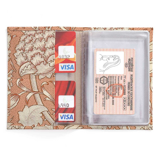 Обложка для автодокументов, AUT2 «William Morris 12»