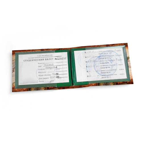 Обложка для студенческого билет STD1 «Navigation Card»