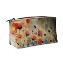 Косметичка big KOS2 «Flowers poppies»