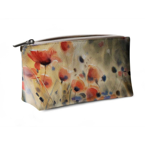Косметичка big KOS2 «Flowers poppies»