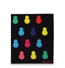 Кошелек мини PR17 «Черные матрешки»