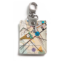 Брелок (Прямоугольный ) TRI1 «Kandinsky Composition»