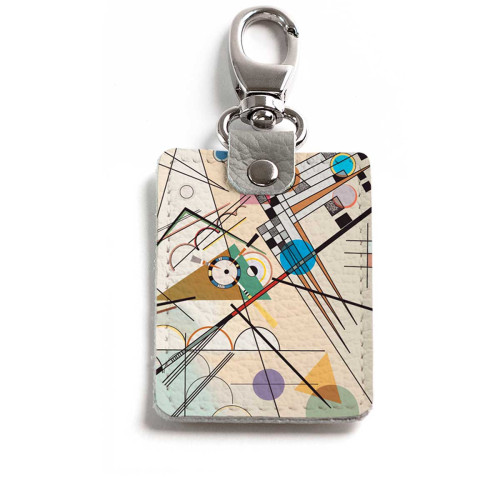 Брелок (Прямоугольный ) TRI1 «Kandinsky Composition»