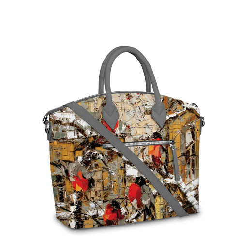 Сумка на руку, BG82 «Снегири»