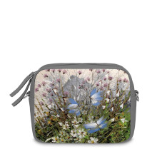 Сумка кросс-боди BG47 «Бабочки над цветами и травами»