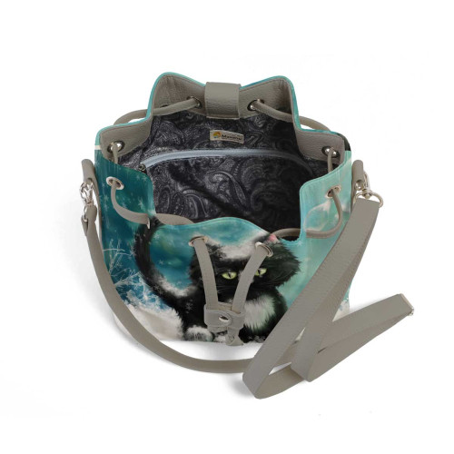 Сумка на плечо BG16 «Snow cat»