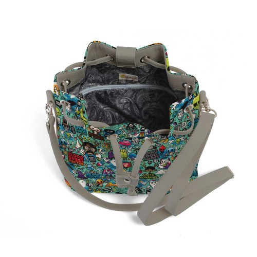 Сумка на плечо BG16 «Colored drawings»