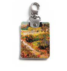 Брелок (Прямоугольный ) TRI1 «Vincent van Gogh Blossoming Garden»