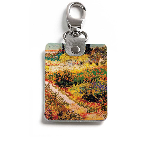 Брелок (Прямоугольный ) TRI1 «Vincent van Gogh Blossoming Garden»