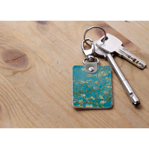 Брелок (Прямоугольный ) TRI1 «Vincent van Gogh Almond Blossom»