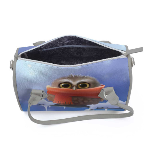 Сумка на руку BG13 «Owl in scarf»