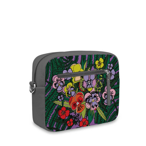 Сумка кросс-боди BG47 «Анютины глазки»