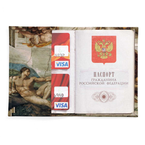 Обложка для паспорта, PAS2 «Adam Michelangelo»