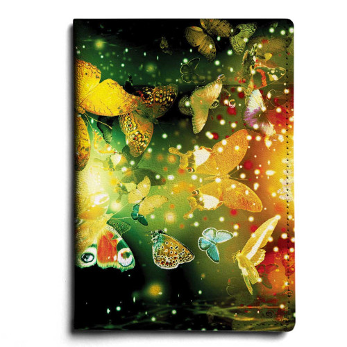 Обложка для автодокументов, AUT1 «Бабочки 4»