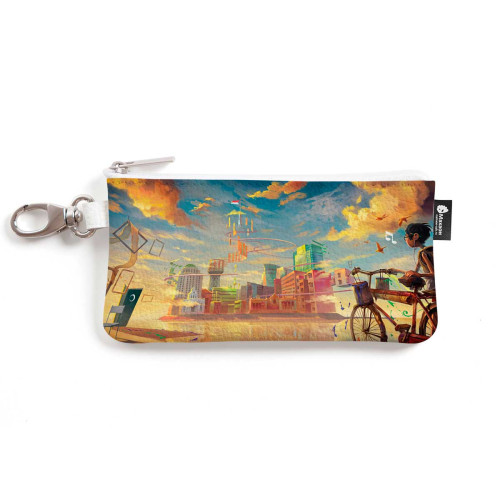 Ключница KEY2 «Мальчик и велосипед»