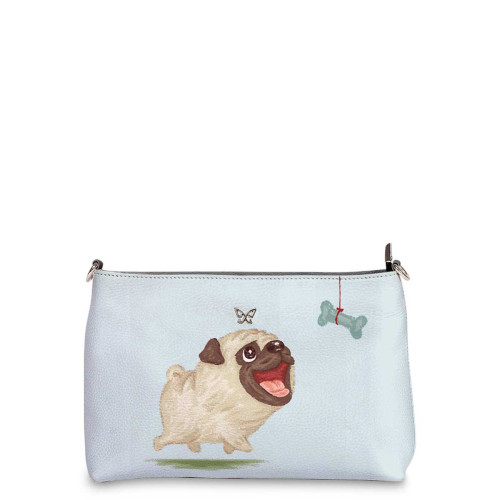 Сумка шолдер, BAG3 «Dog with bone»