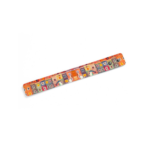 Браслет широкий, BRA2 «The city watercolor»