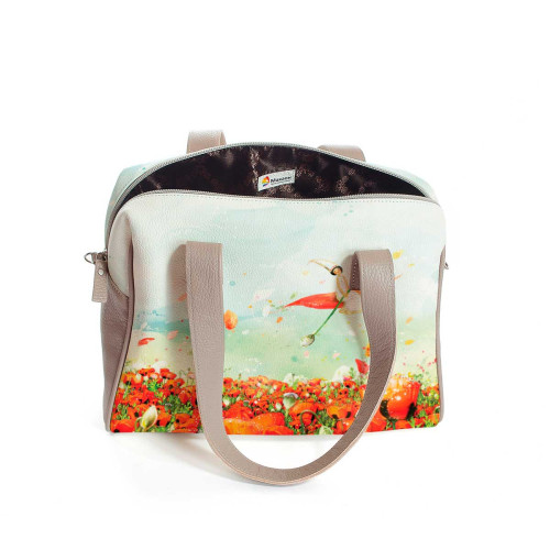 Сумка на плечо BAG5 «Маки»