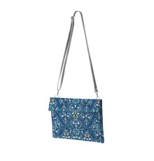 Клатч, кросс-боди KHL4 «Мозаика голубая»