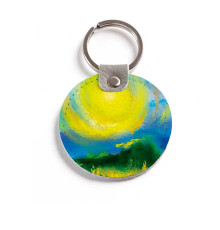 Брелок (Круглый) TRI4 «Vincent van Gogh Sunny day»
