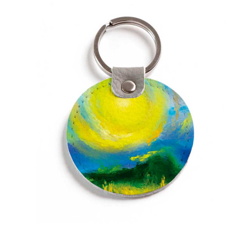 Брелок (Круглый) TRI4 «Vincent van Gogh Sunny day»