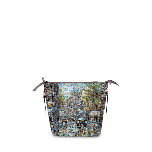 Сумка кросс-боди BAG8 «Белые ночи на петербургской улице»