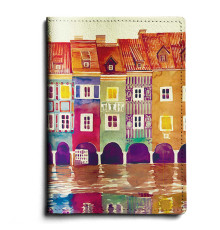 Обложка для паспорта, PAS1 «The city watercolor»