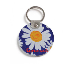Брелок (Круглый) TRI4 «Ромашки»