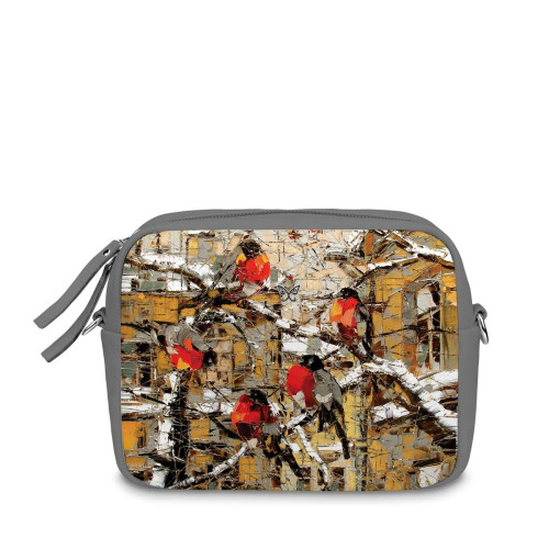 Сумка кросс-боди BG47 «Снегири»