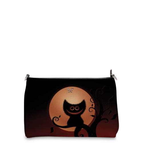 Сумка шолдер, BAG3 «Кот на ветке»