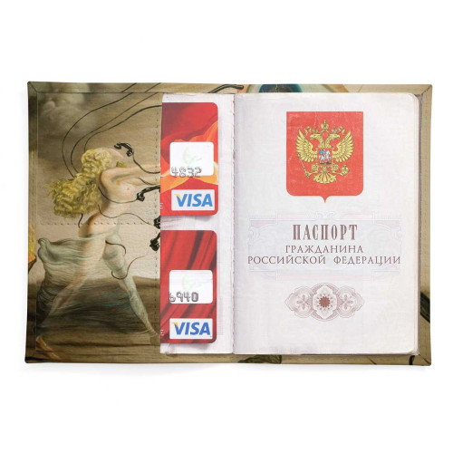 Обложка для паспорта, PAS2 «Salvador Dali»