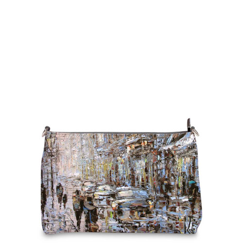 Сумка шолдер, BAG3 «Ранний вечер на петербургской улице»