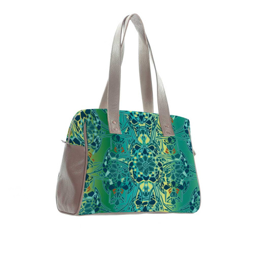 Сумка на плечо BAG5 «Мозаика оливковая»