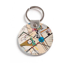 Брелок (Круглый) TRI4 «Kandinsky Composition»