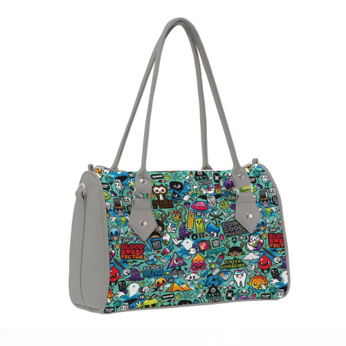 Сумка на руку BG13 «Colored drawings»