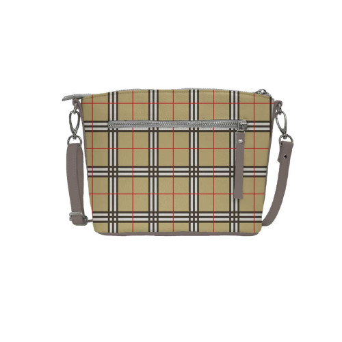 Сумка кросс-боди BG48 «Клетка 2»