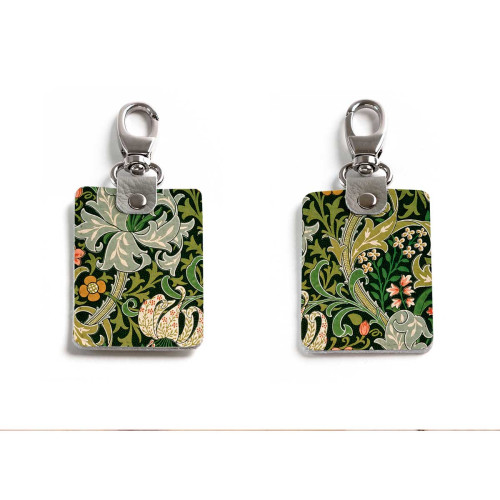 Брелок (Прямоугольный ) TRI1 «William Morris 11»