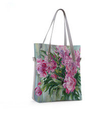 Сумка тоут BAG9 «Пионы 2»