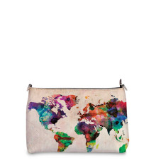 Сумка шолдер, BAG3 «World map»