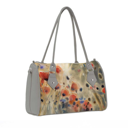 Сумка на руку BG13 «Flowers poppies»